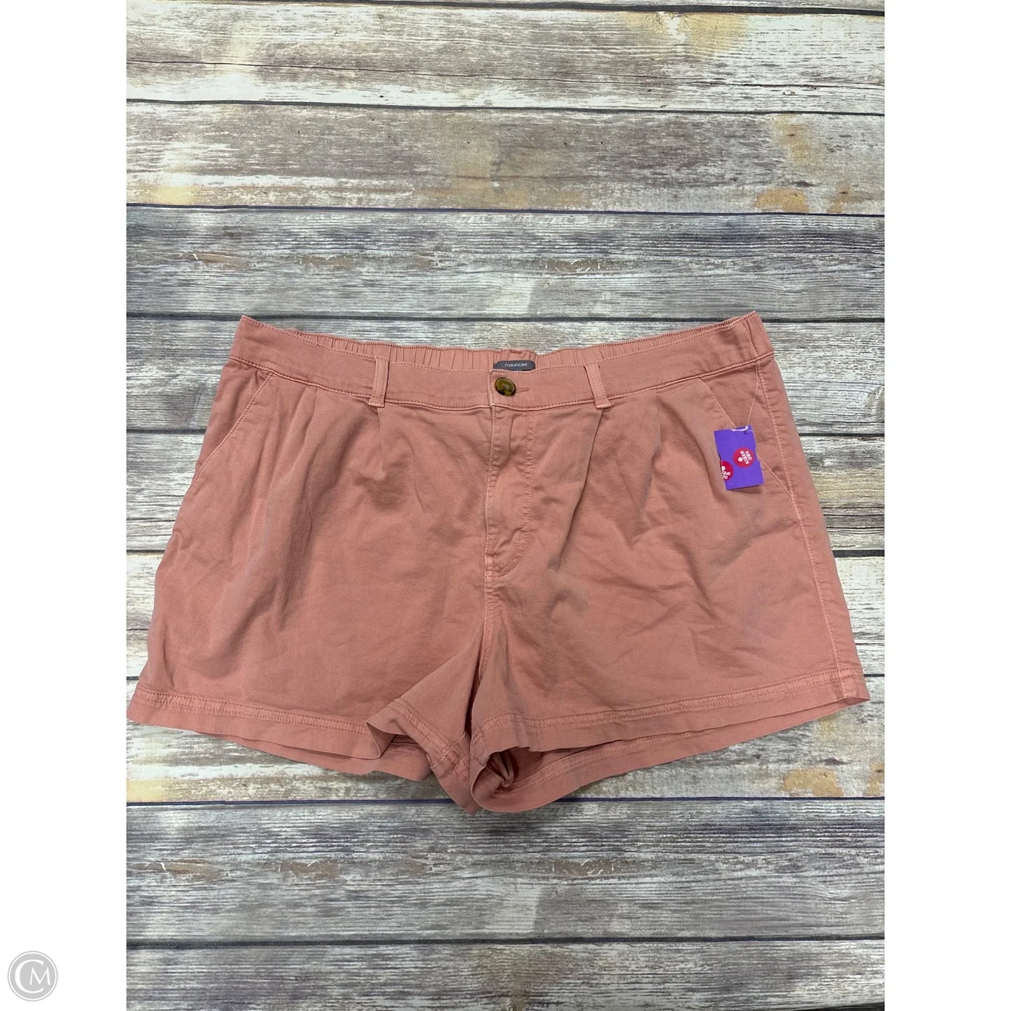 Shorts By Maurices In Peach, Size: 20