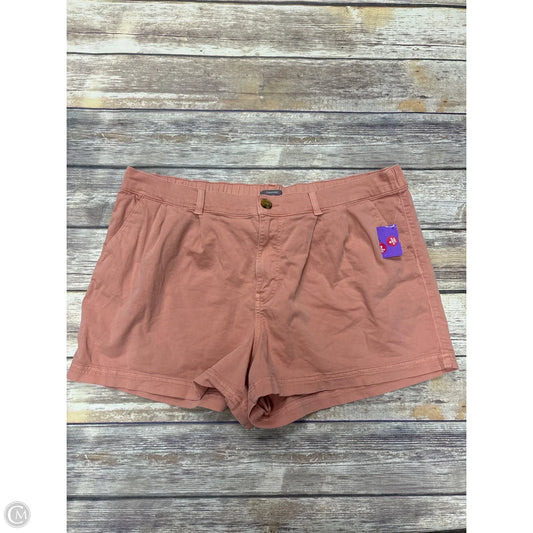 Shorts By Maurices In Peach, Size: 20