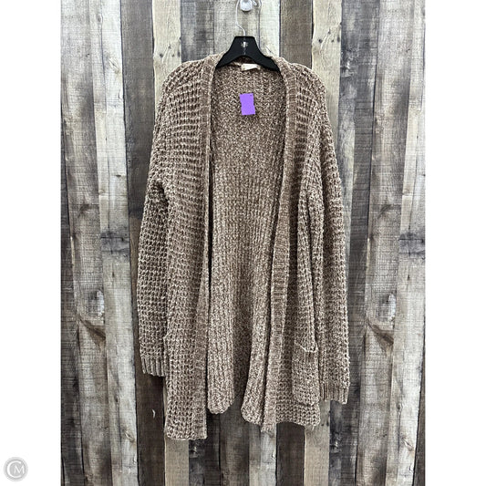 Sweater Cardigan By Altard State In Tan, Size: Xl