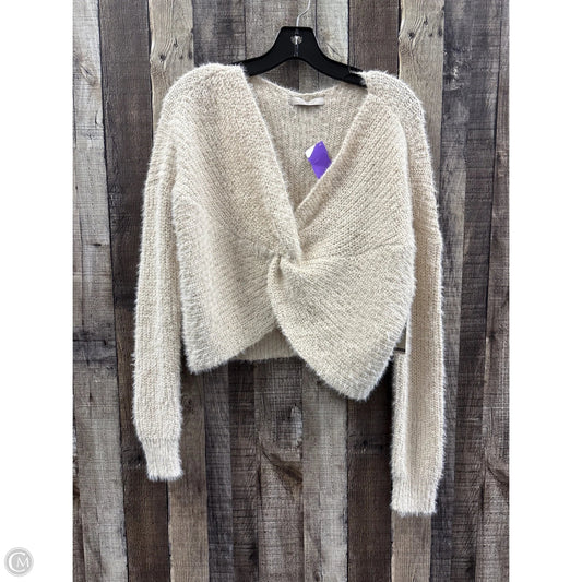 Sweater By Active Usa In Ivory, Size: L