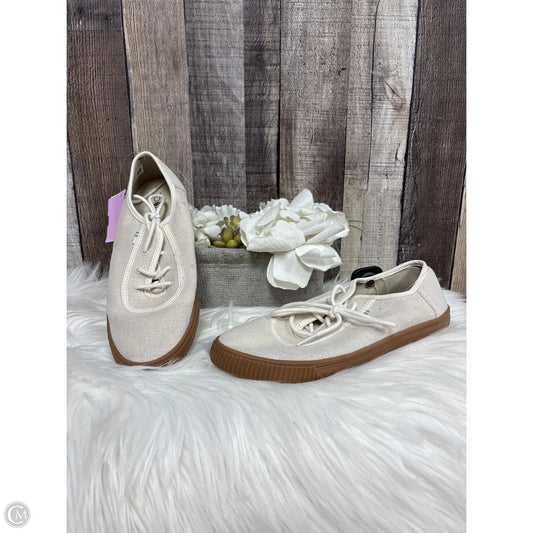 Shoes Flats By Toms In Tan, Size: 8