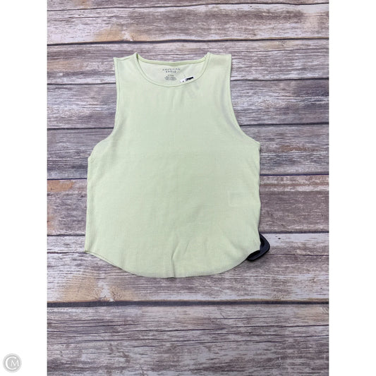 Tank Top By American Eagle In Green, Size: M