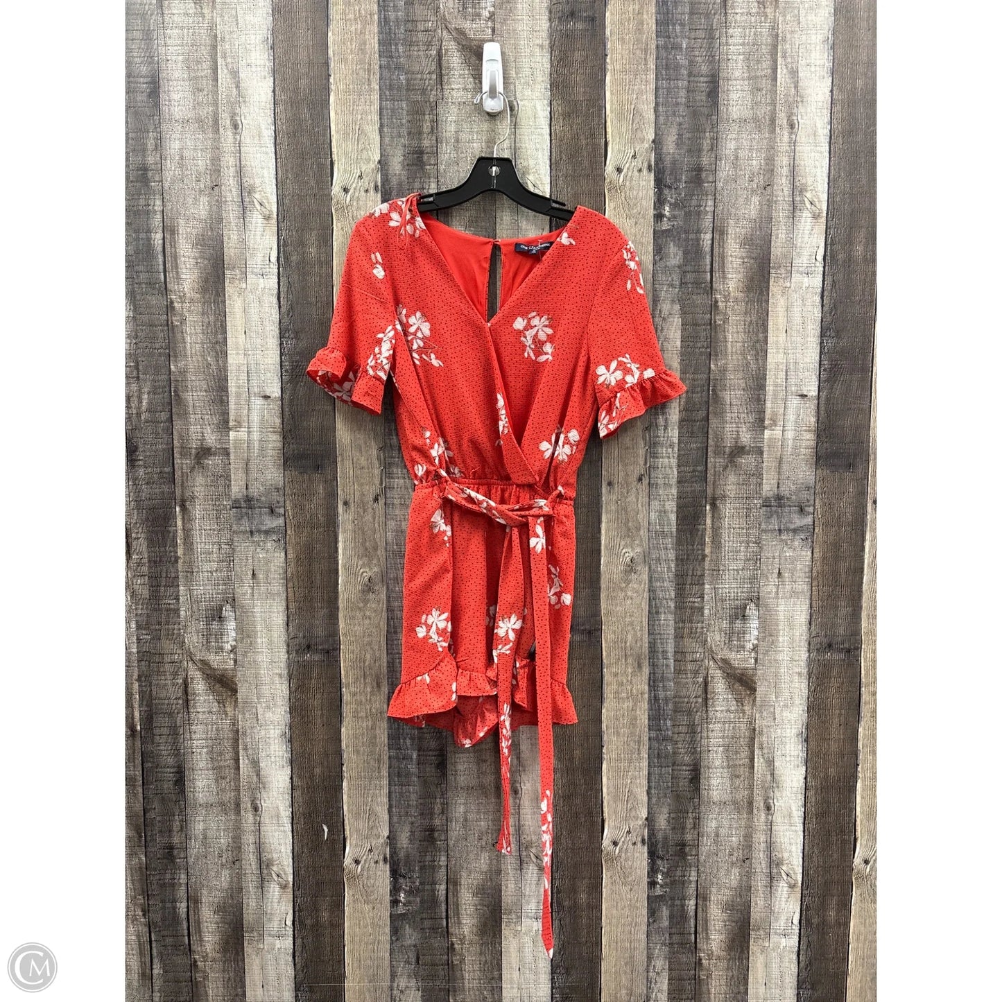 Romper By One Clothing In Red, Size: S