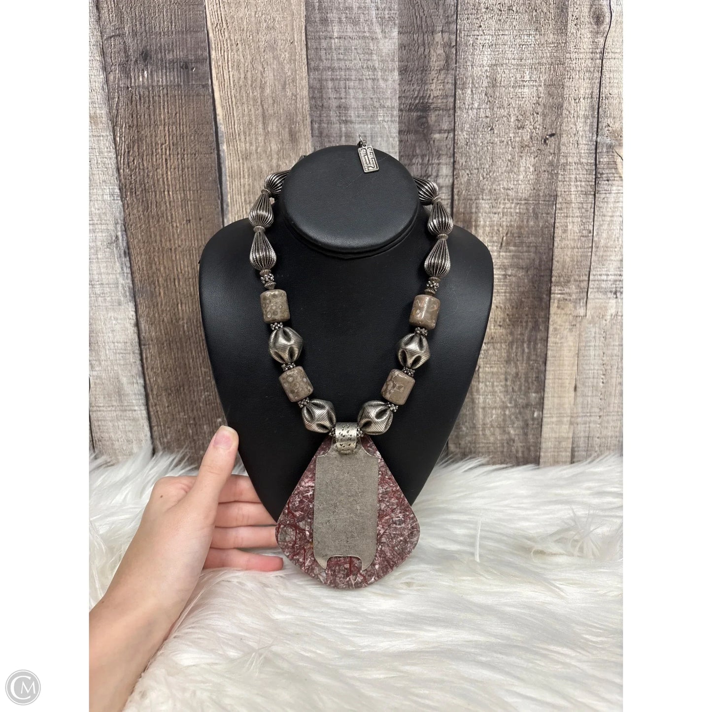 Necklace Statement By Cmc