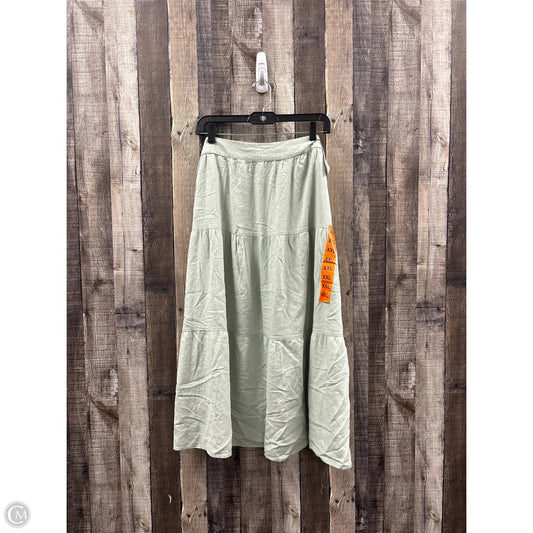 Skirt Maxi By Matty M In Green, Size: Xxl