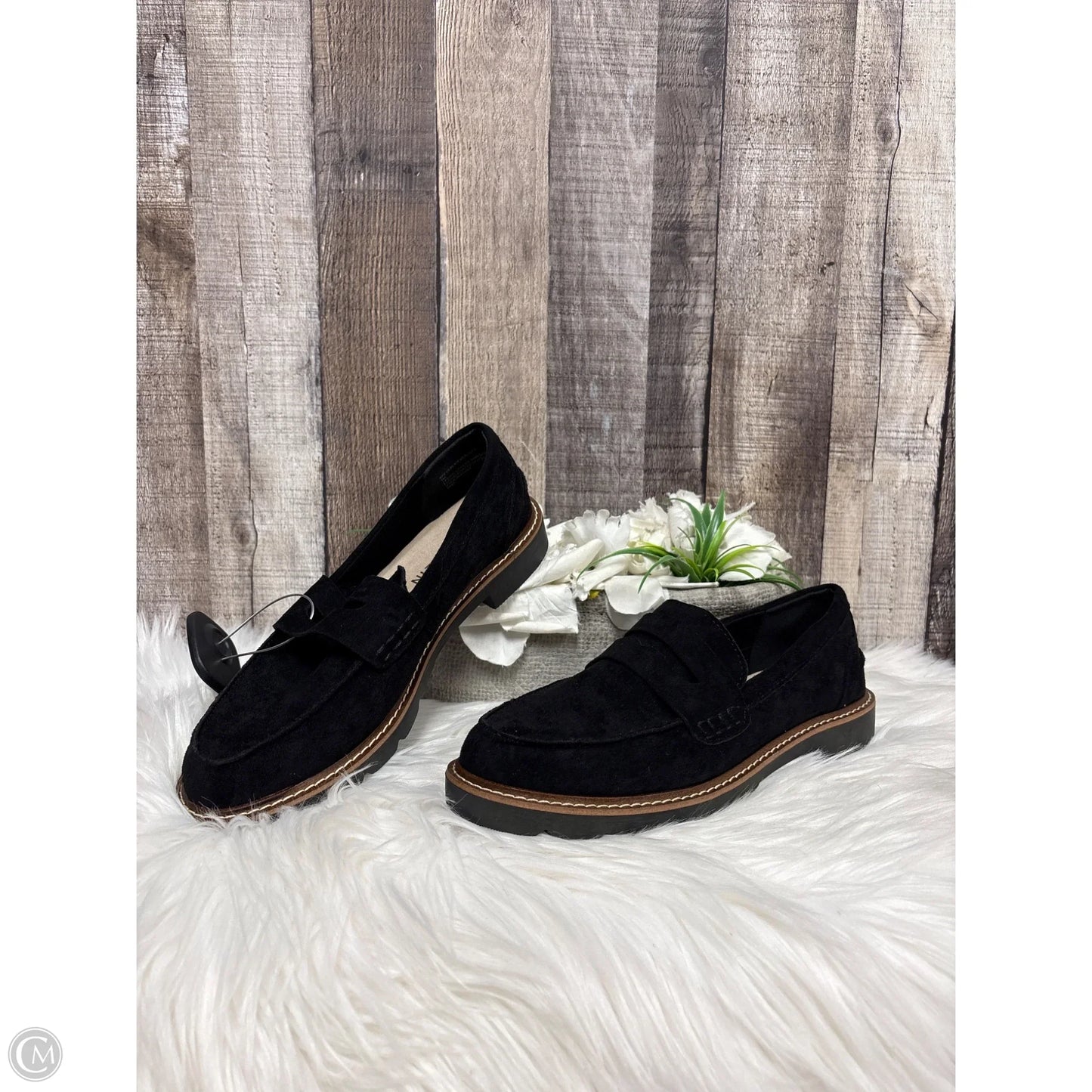 Shoes Flats By Anne Klein In Black, Size: 7