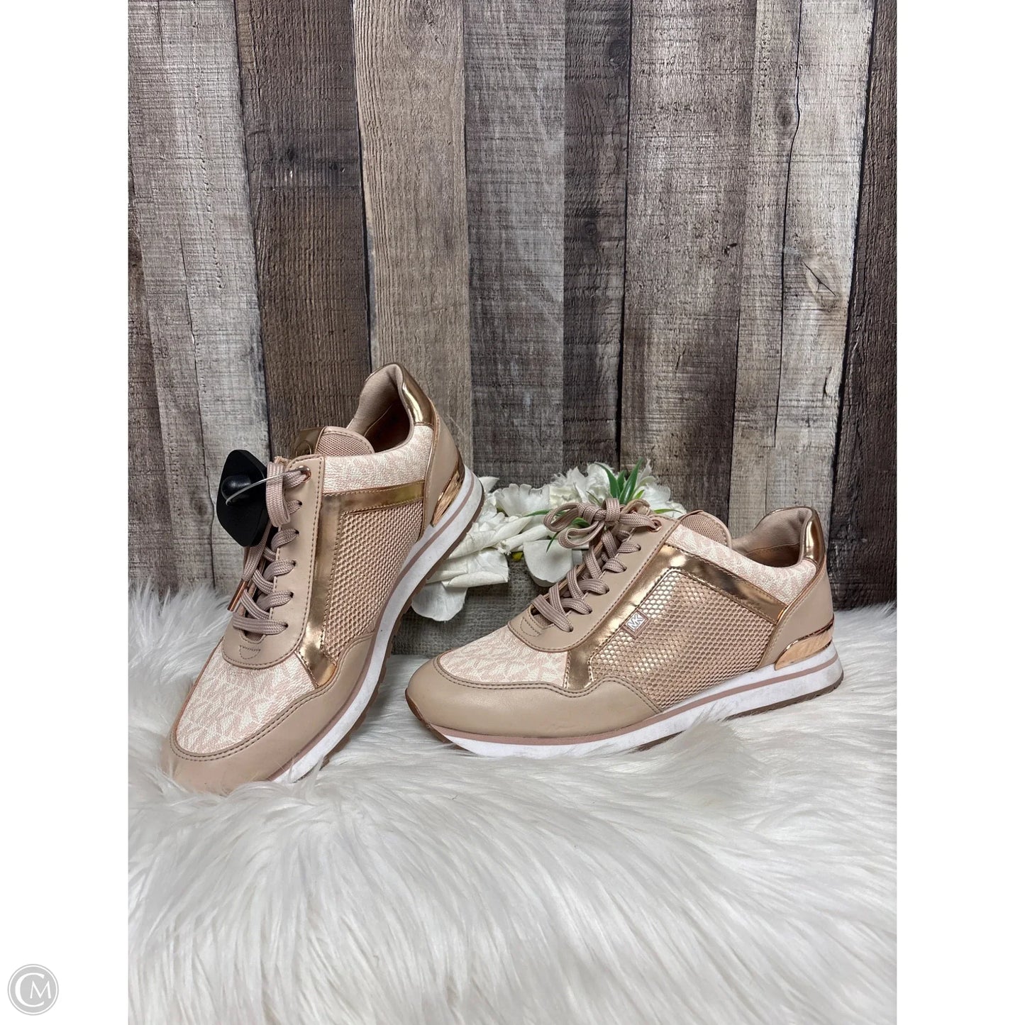 Shoes Designer By Michael Kors In Pink, Size: 10