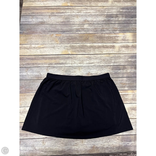 Athletic Skort By Ideology In Black, Size: 3x