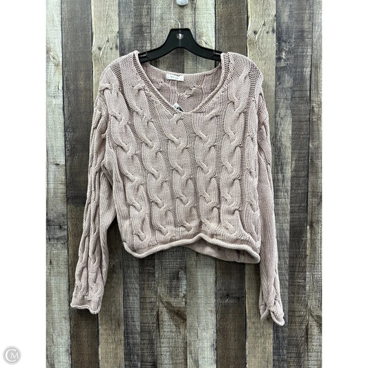 Sweater By Mod Ref In Mauve, Size: S