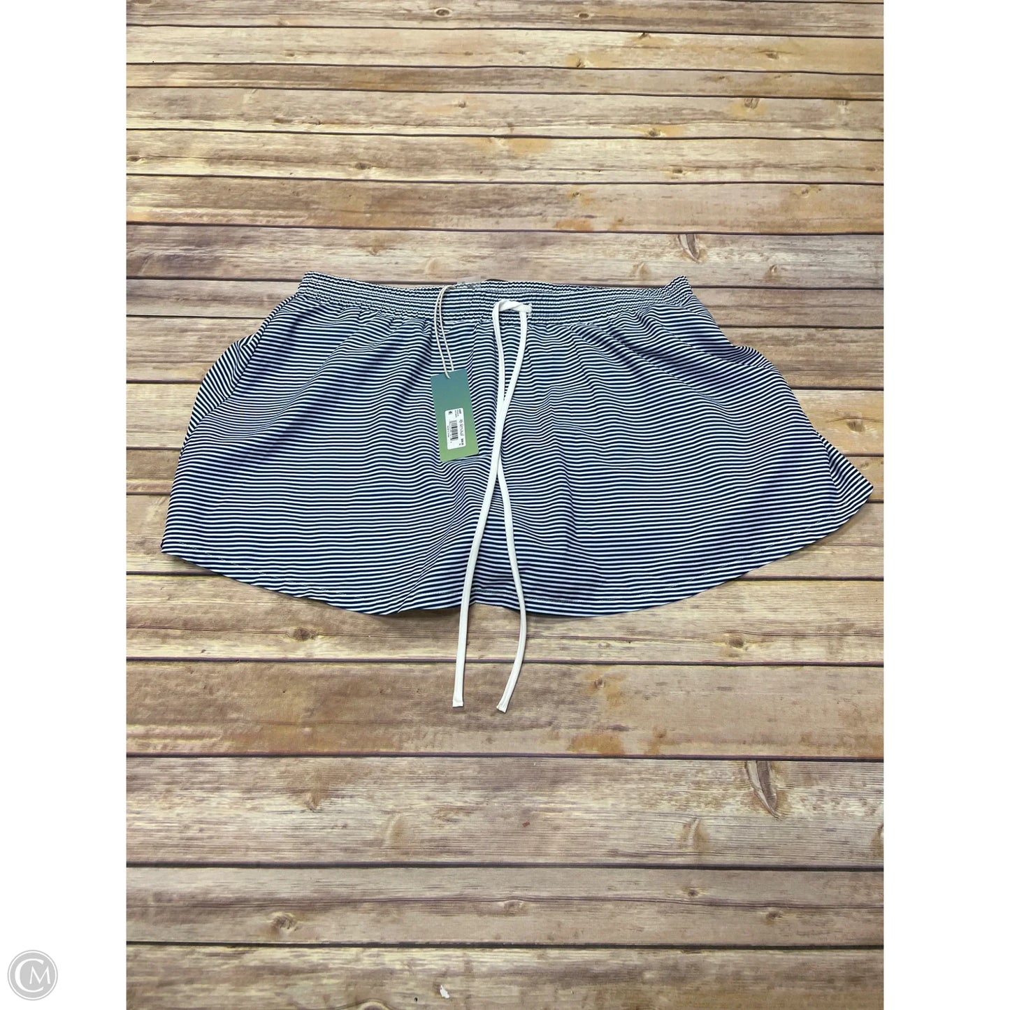 Skort By As Revival In Blue & White, Size: Xl