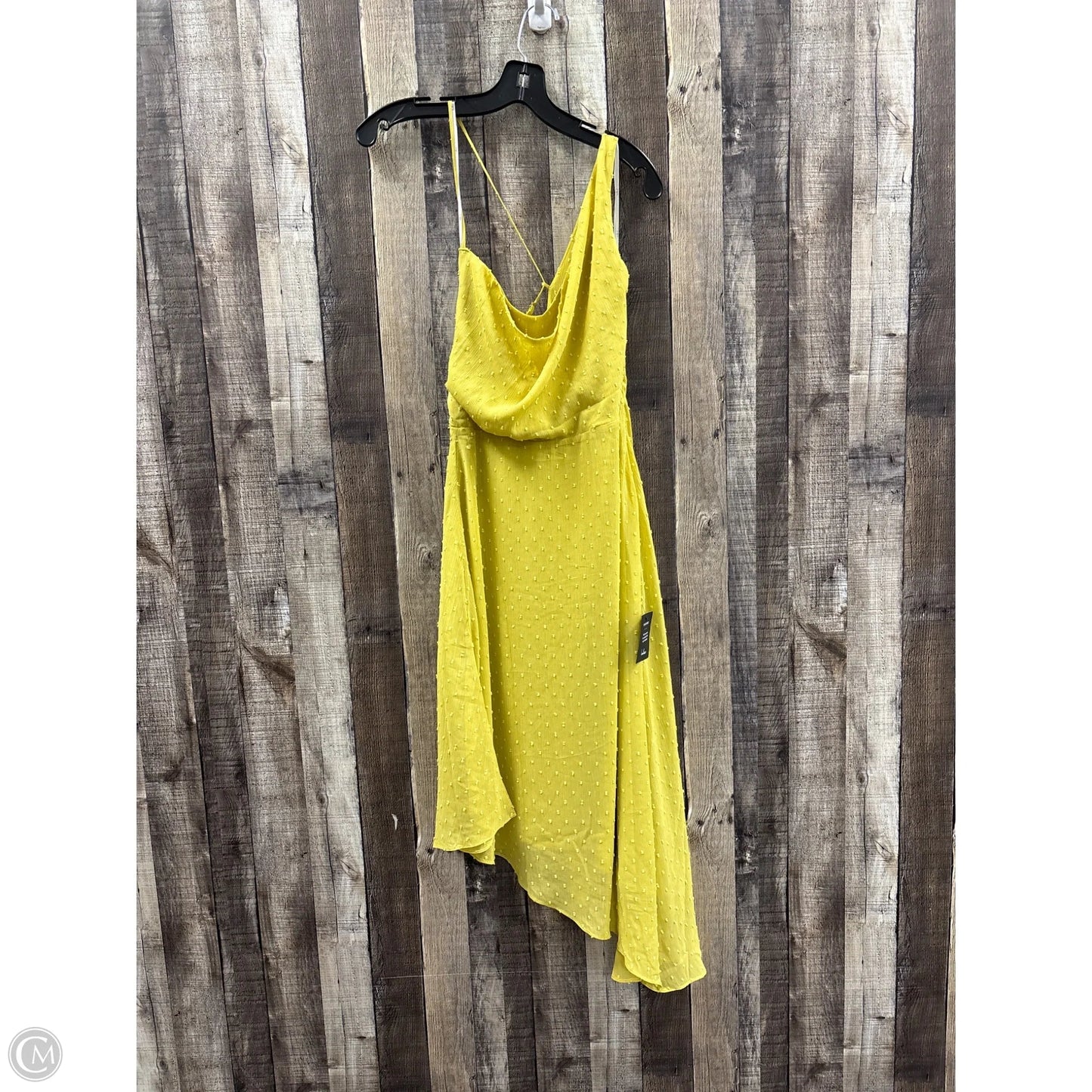 Dress Casual Midi By Lulus In Gold, Size: S