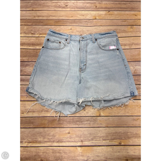 Shorts By Abercrombie And Fitch In Blue Denim, Size: 10