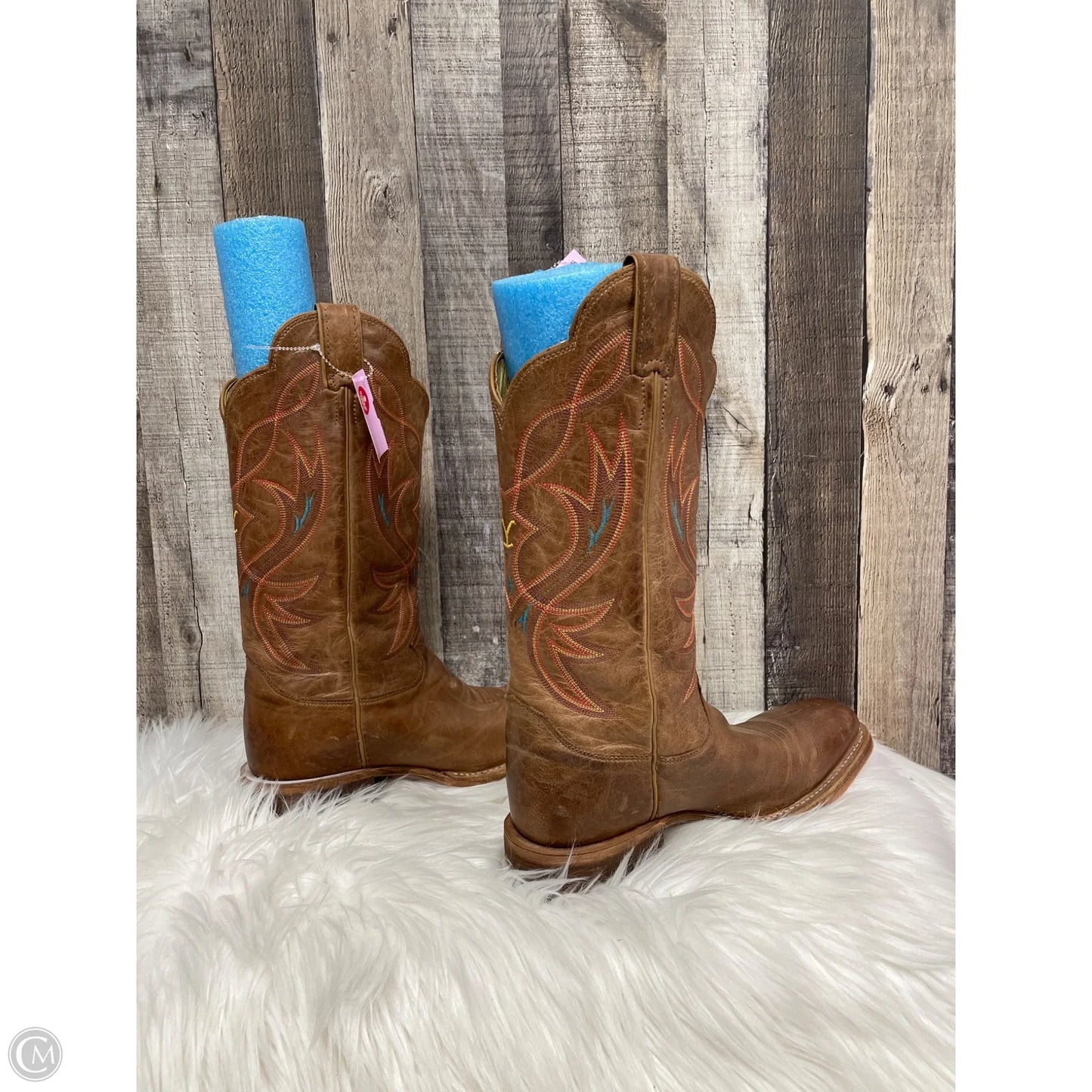 Boots Western By Justin In Brown, Size: 8.5