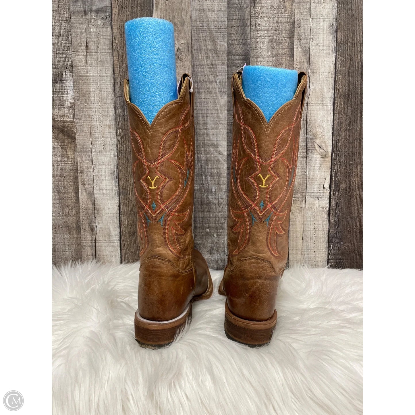 Boots Western By Justin In Brown, Size: 8.5