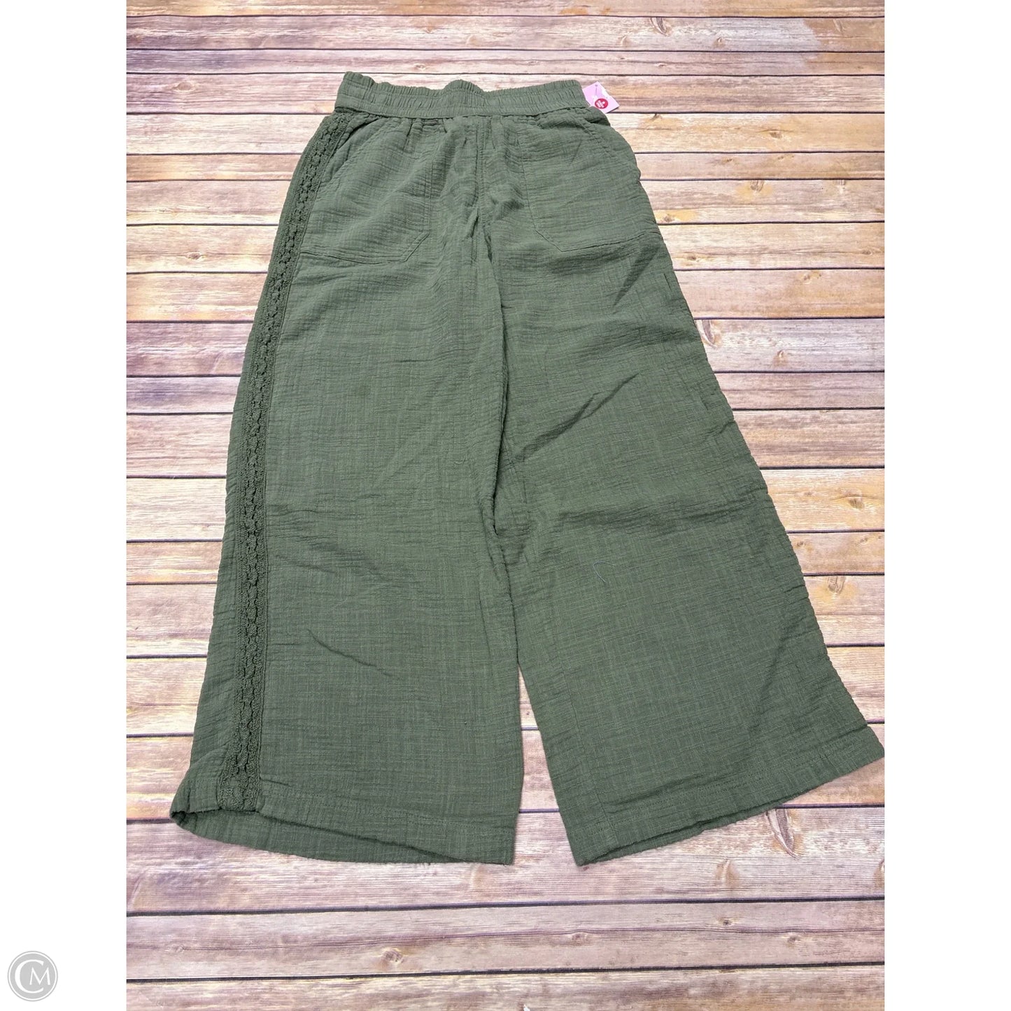 Pants Wide Leg By Aerie In Green, Size: S