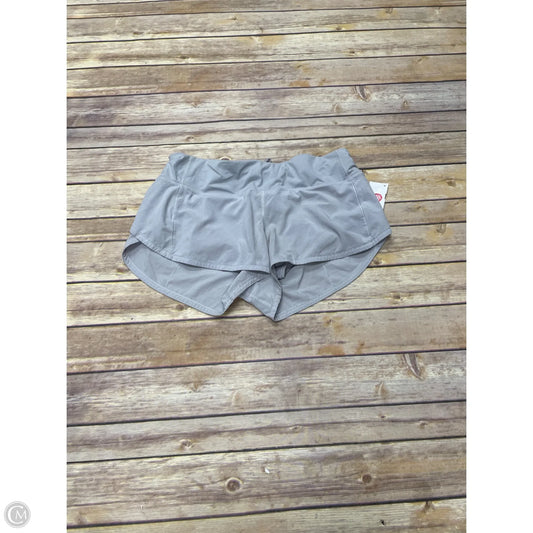 Athletic Shorts By Lululemon In Grey, Size: 6