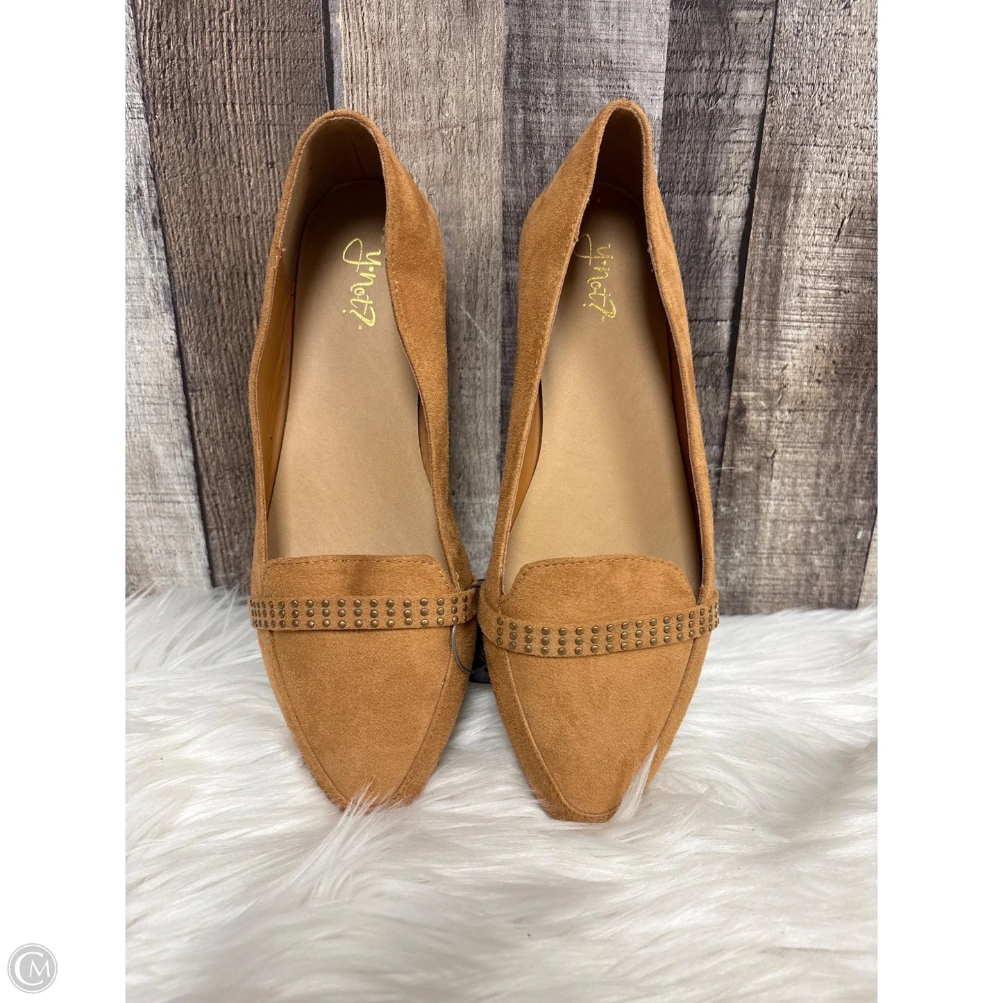 Shoes Flats By Cme In Tan, Size: 10