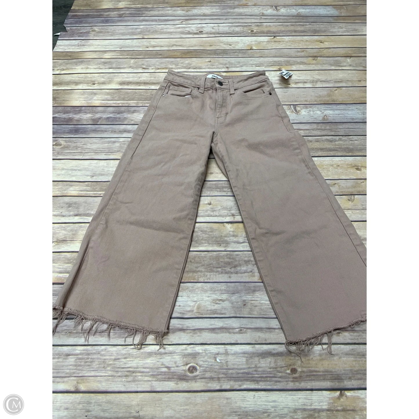 Jeans Cropped By Cme In Pink, Size: 0