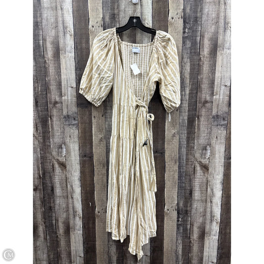 Dress Casual Midi By Old Navy In Striped Pattern, Size: S