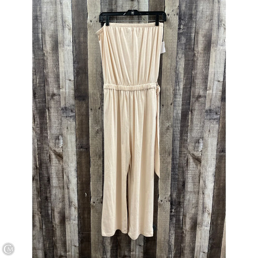Jumpsuit By Zesica In Peach, Size: M