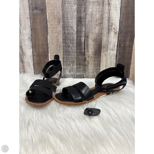 Sandals Flats By Franco Sarto In Black, Size: 7.5