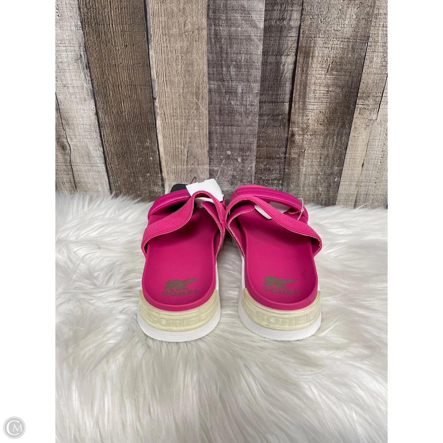 Sandals Flats By Sorel In Pink, Size: 9.5
