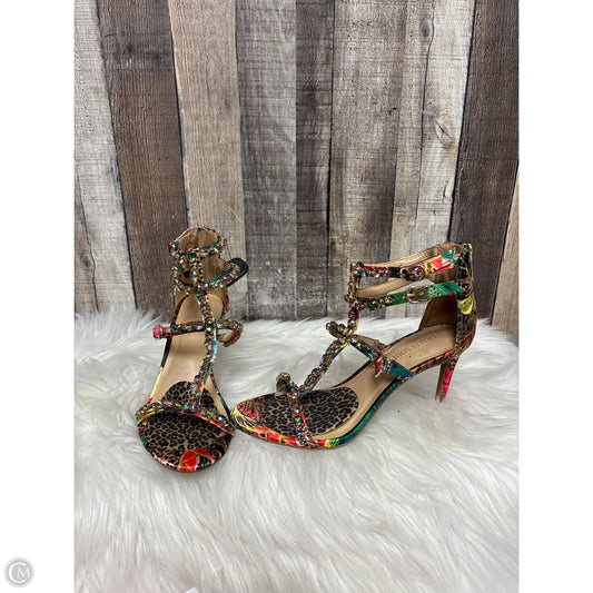 Shoes Heels Stiletto By Thalia Sodi In Multi-colored, Size: 7