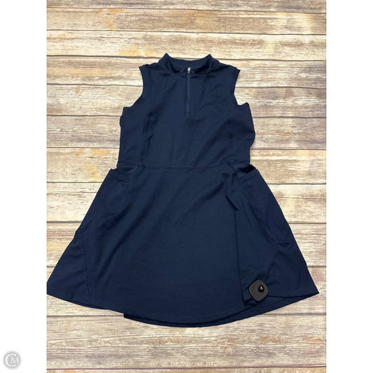 Athletic Dress By Danskin In Navy, Size: M
