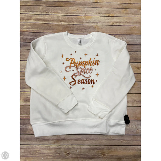 Sweatshirt Crewneck By Cmf In White, Size: Xl
