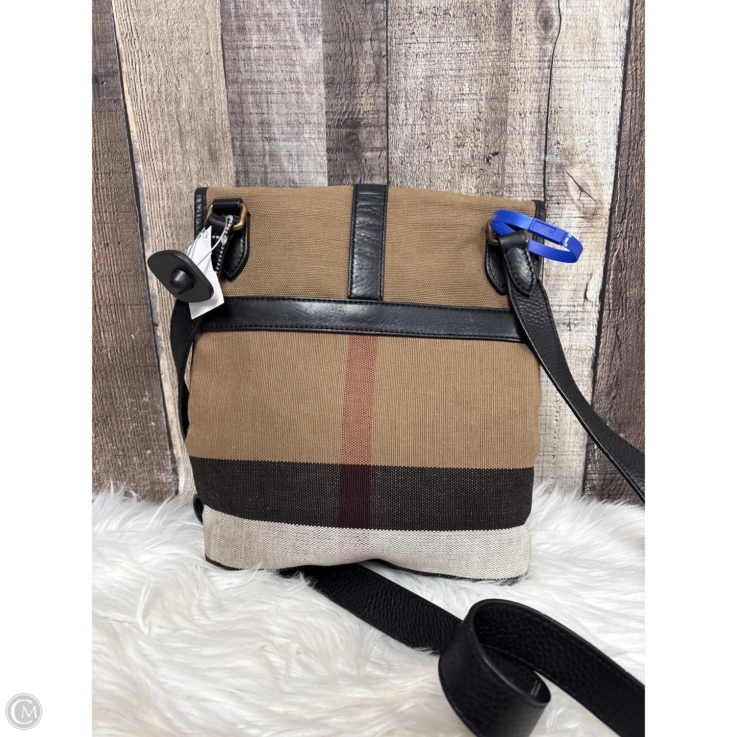 Crossbody Luxury Designer By Burberry, Size: Medium