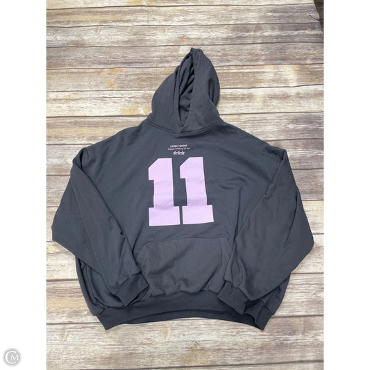 Sweatshirt Hoodie By Cme In Rose Gold, Size: Xl