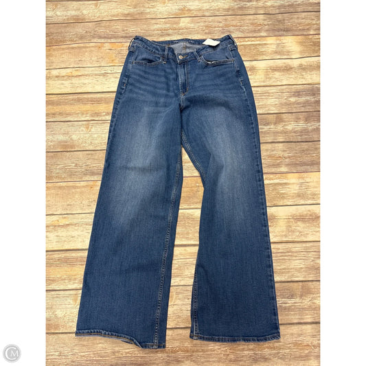 Jeans Wide Leg By Old Navy In Blue Denim, Size: 14