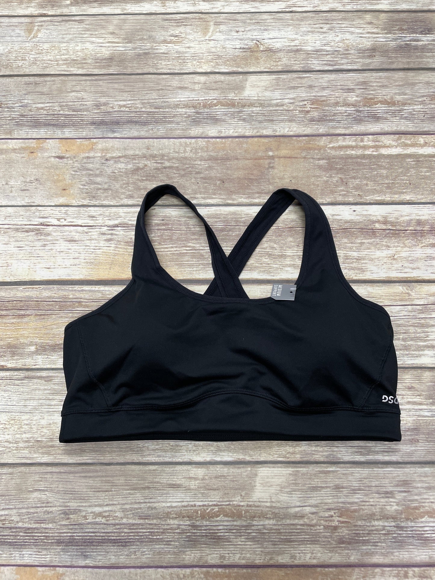 Athletic Bra By Clothes Mentor In Black, Size: Xl