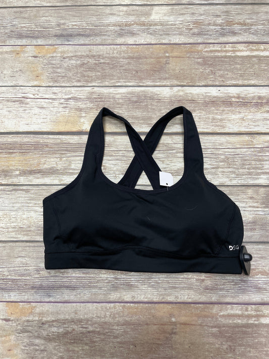 Athletic Bra By Clothes Mentor In Black, Size: L