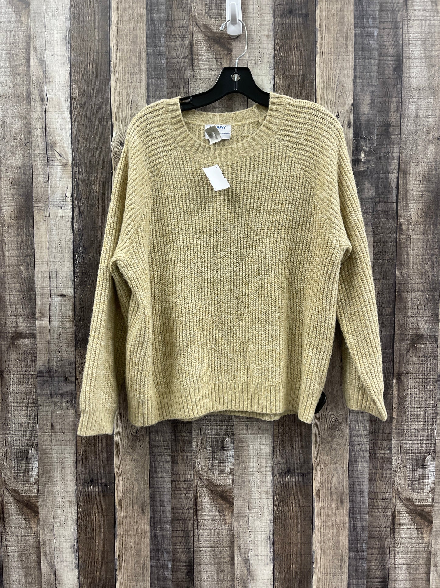 Sweater By Old Navy In Tan, Size: M