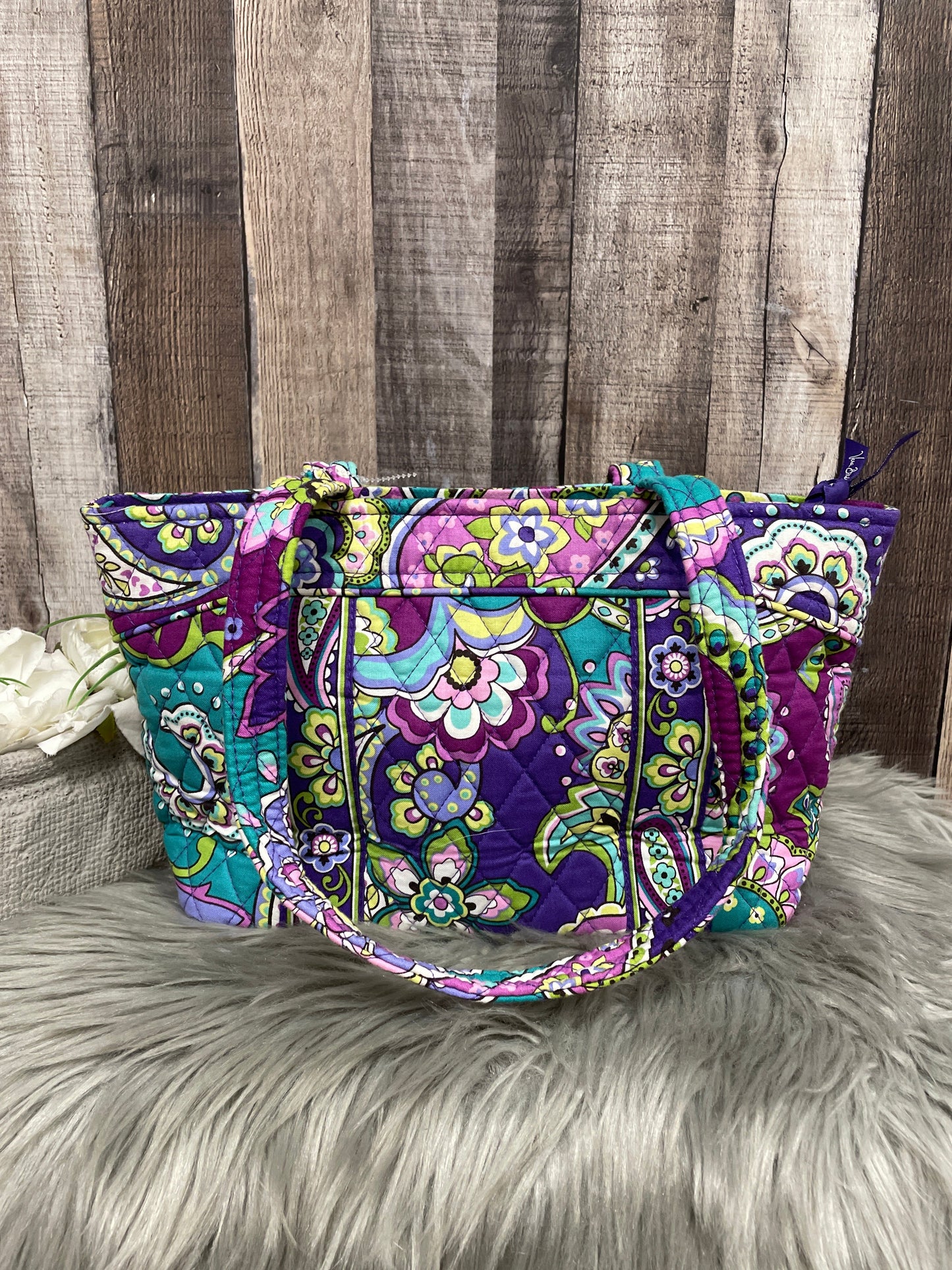 Handbag By Vera Bradley, Size: Small