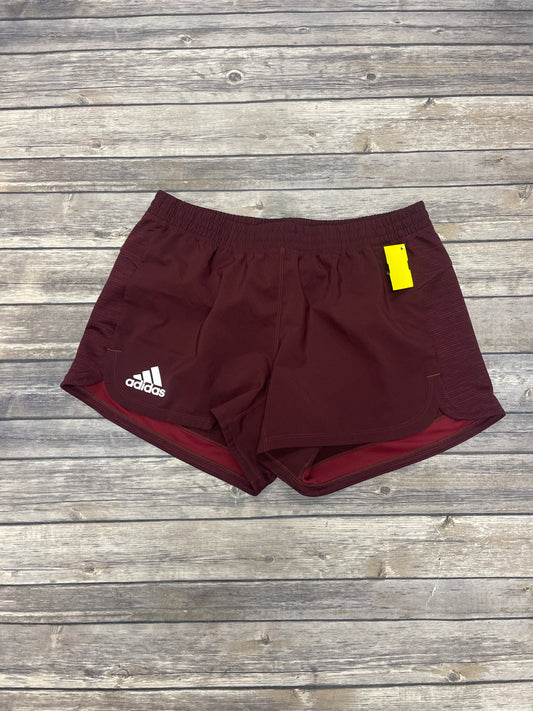 Athletic Shorts By Adidas In Purple, Size: M