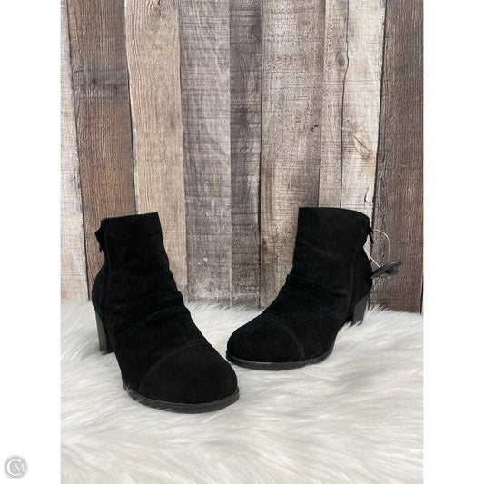 Boots Ankle Heels By Skechers In Black, Size: 7.5