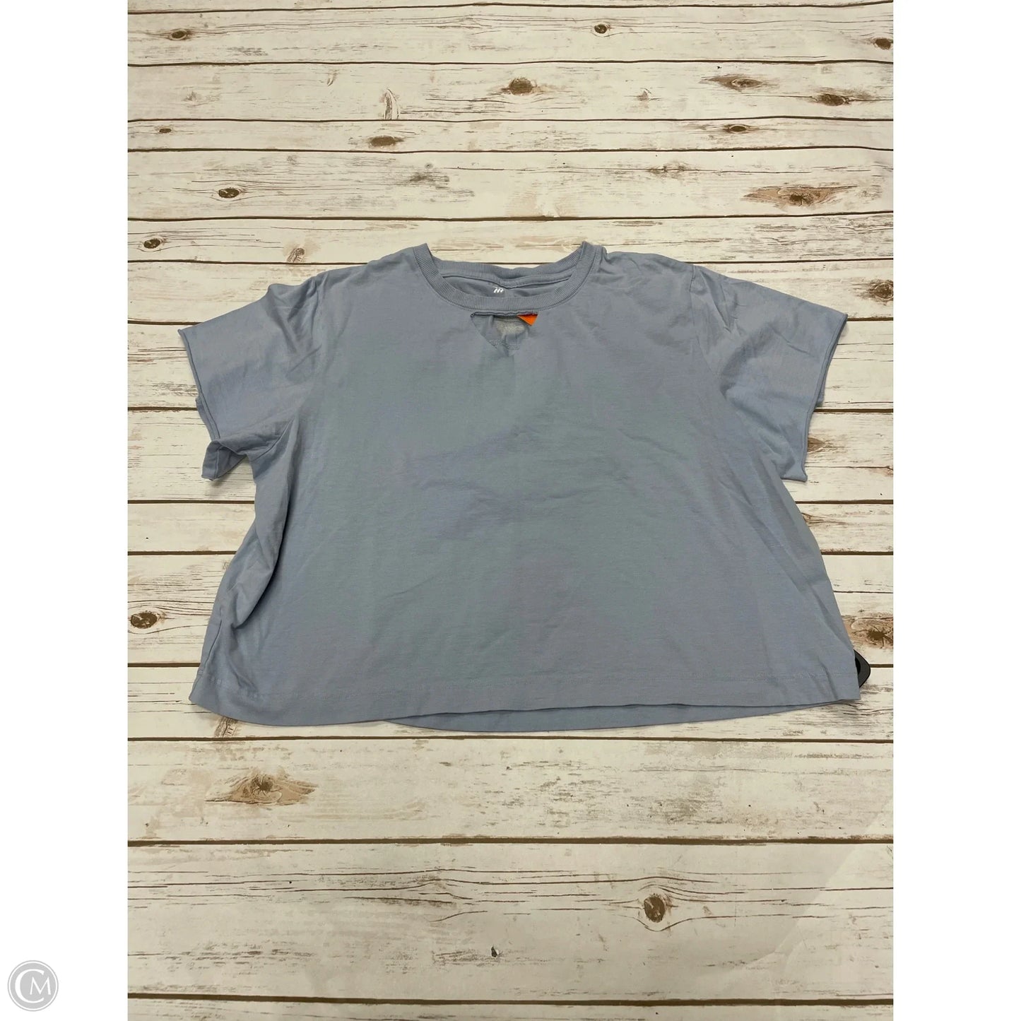 Top Short Sleeve By All In Motion In Blue, Size: Xxl