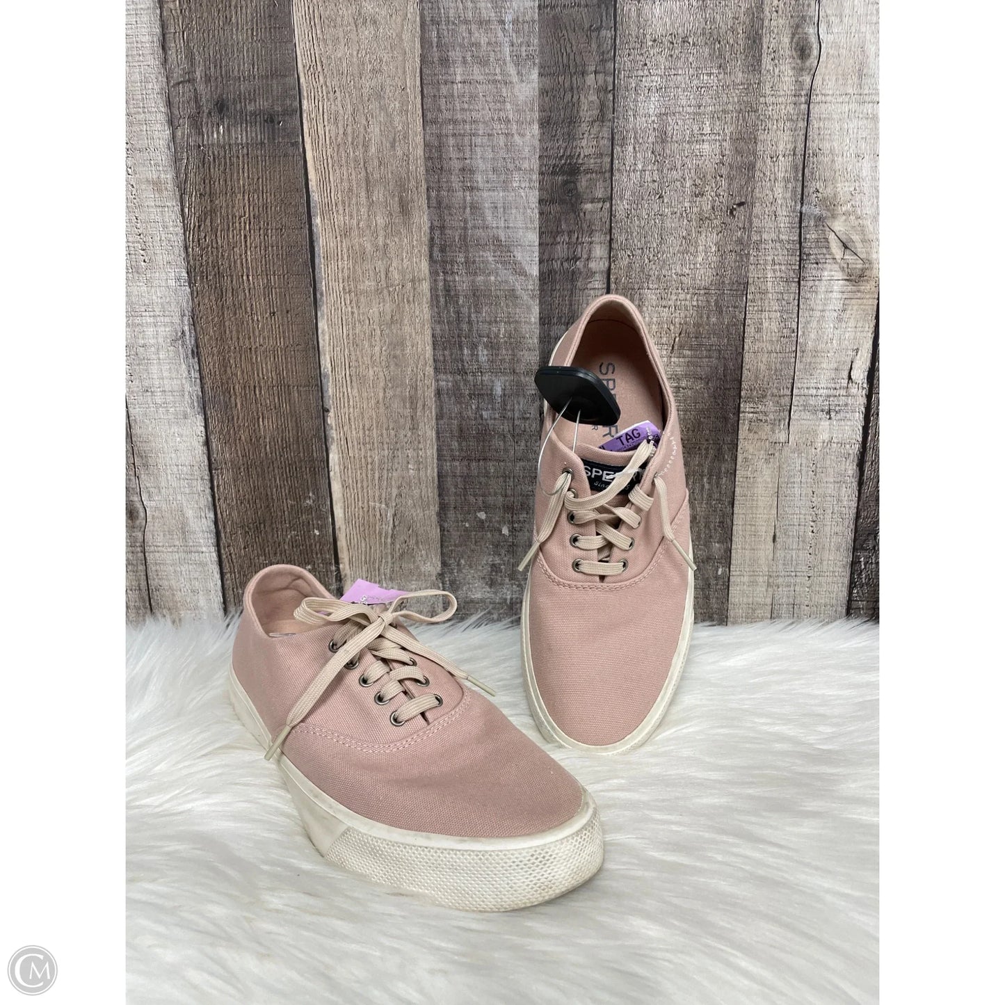 Shoes Sneakers By Sperry In Pink, Size: 8.5