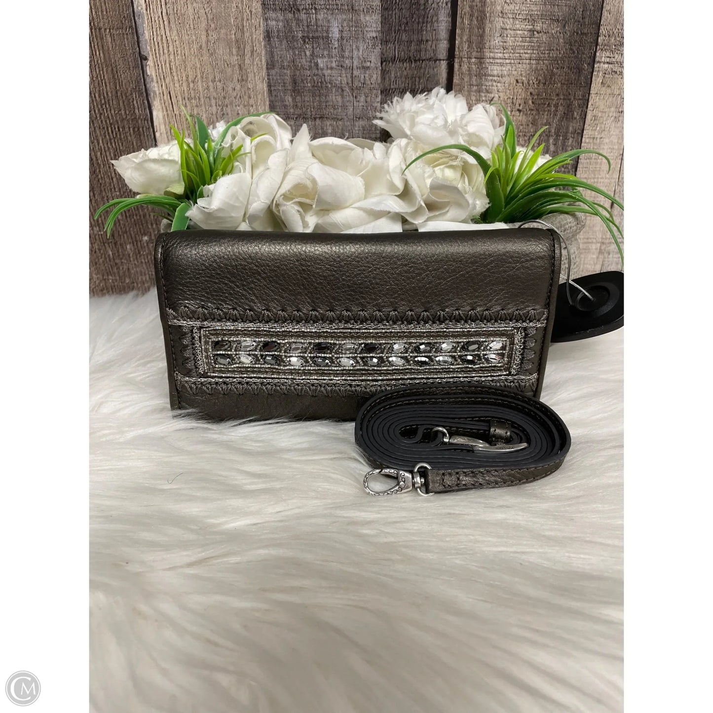 Crossbody Leather By Brighton, Size: Medium