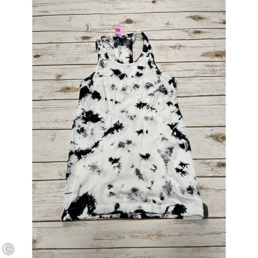 Athletic Tank Top By Zyia In Black & White, Size: M
