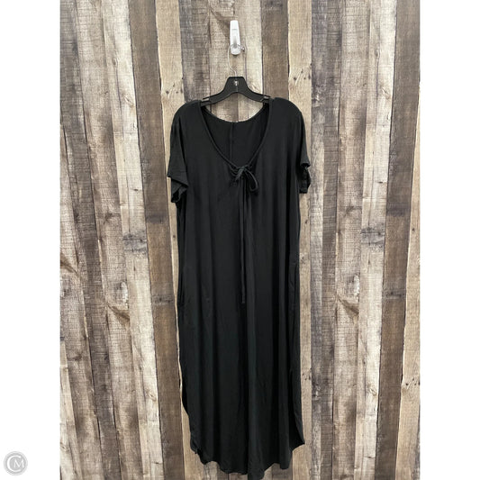 Dress Casual Maxi By Cato In Black, Size: Xlp