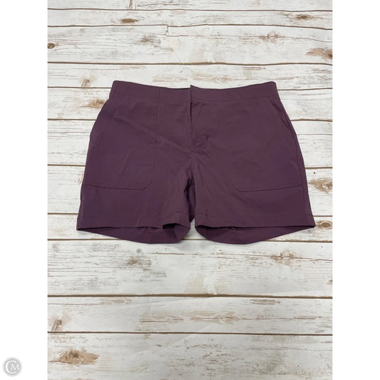 Athletic Shorts By Eddie Bauer In Purple, Size: S