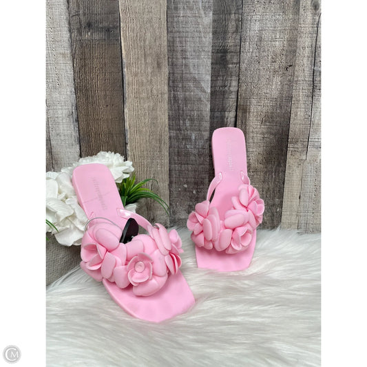 Sandals Flats By Jeffery Campbell In Pink, Size: 8