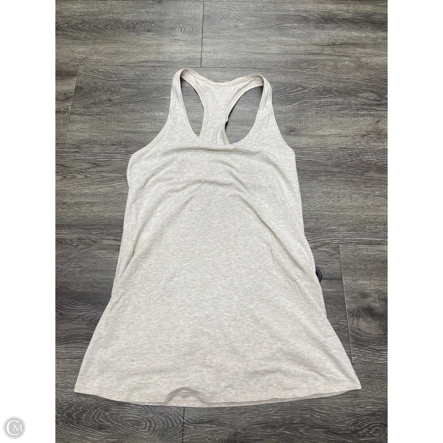 Athletic Tank Top By Lululemon In Taupe, Size: M