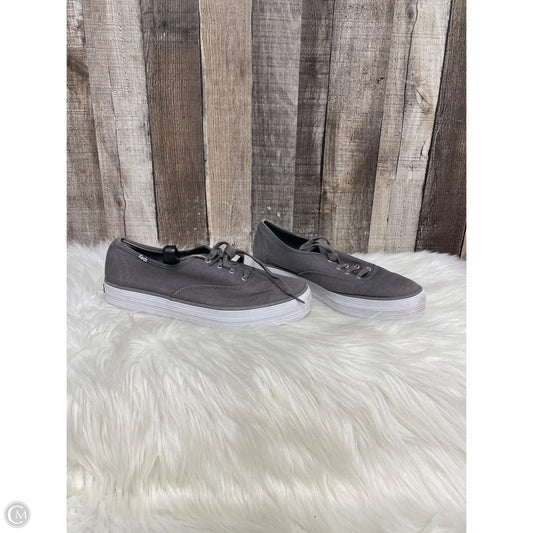 Shoes Sneakers By Keds In Grey & White, Size: 8.5