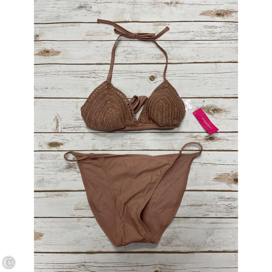 Swimsuit 2pc By Cmf In Gold, Size: Xl