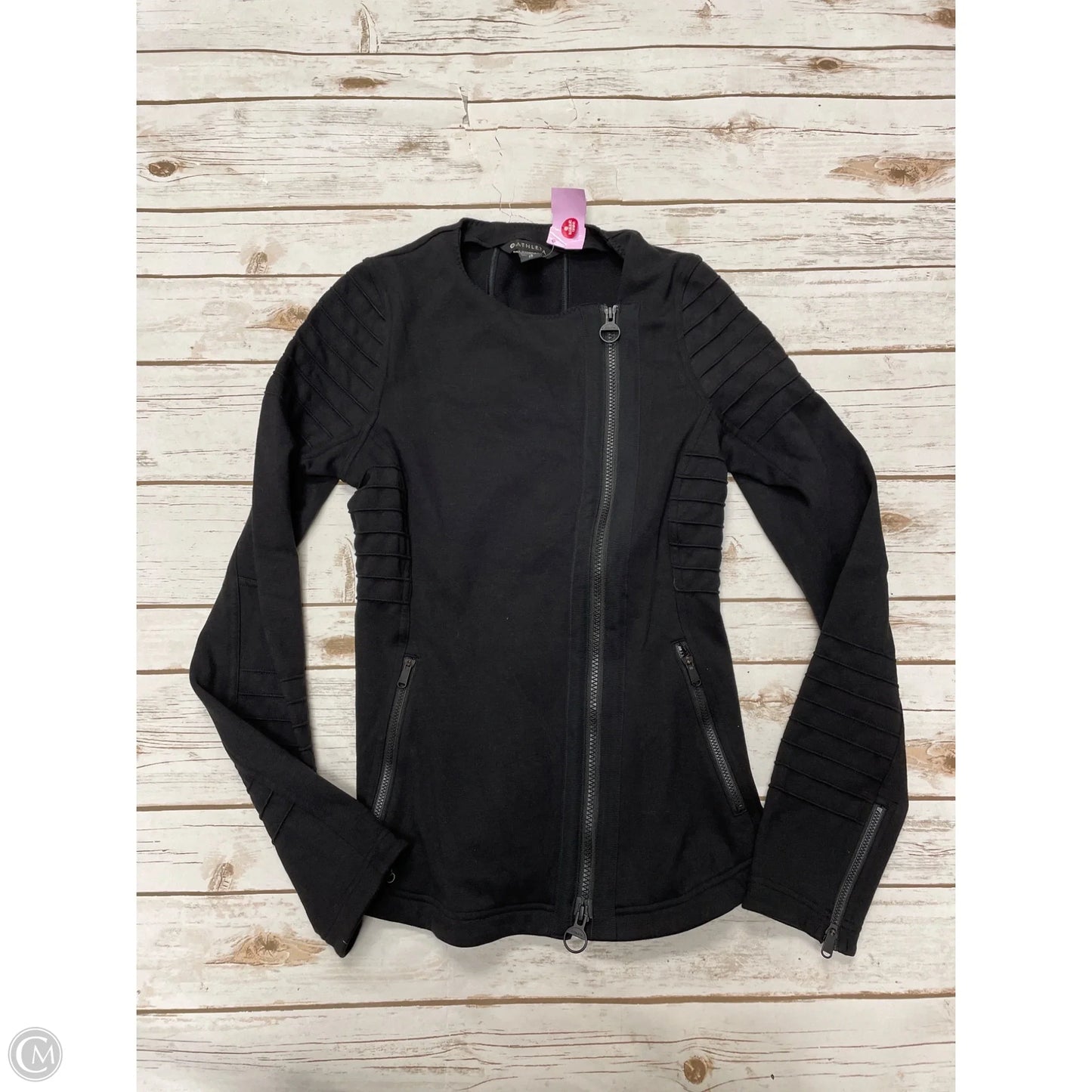 Athletic Jacket By Athleta In Black, Size: Xs