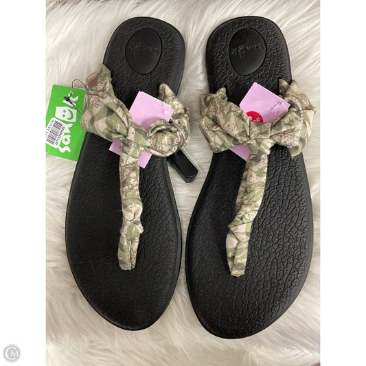 Sandals Flats By Cme In Green, Size: 10